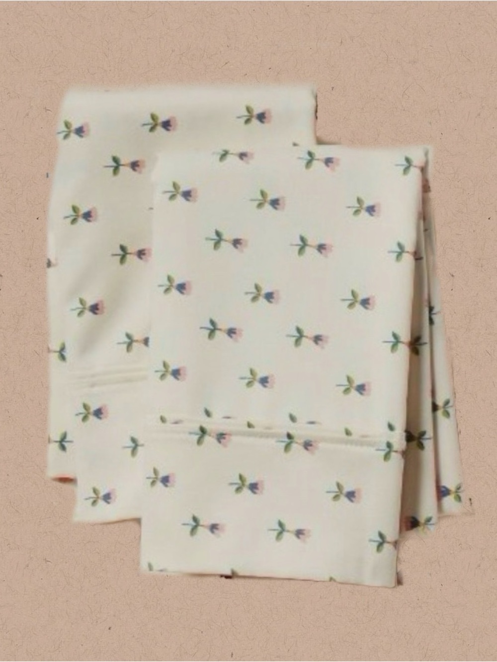 Target Threshold | Tulip Toss Sateen Cotton King Size Pillowcases Set of 2 NWOT